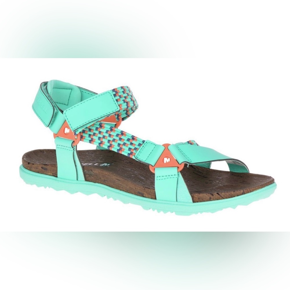 Merrell Women's Around Town Sunvue Woven Sandals. Size 9.